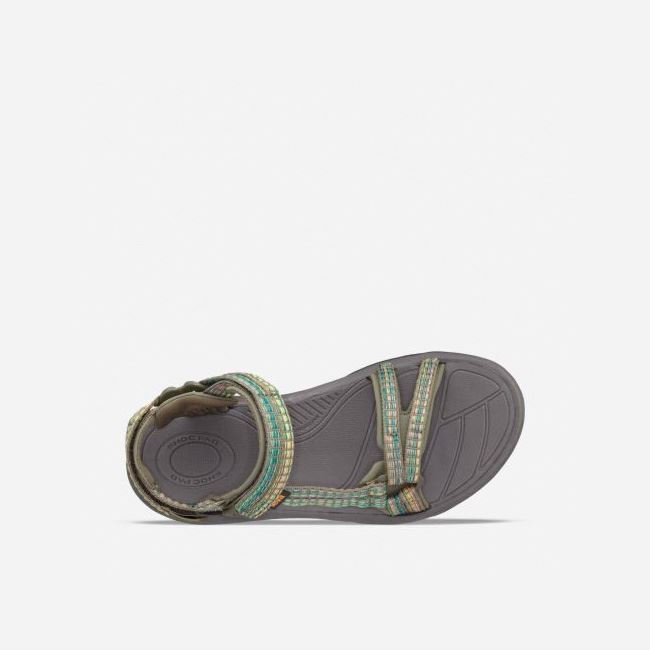 Olive Teva Terra Fi Lite Women's Sandals | 0ABS6JA