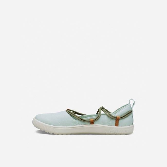 Olive Teva Voya Infinity MJ Women's Sneakers | 7HFOJ7U