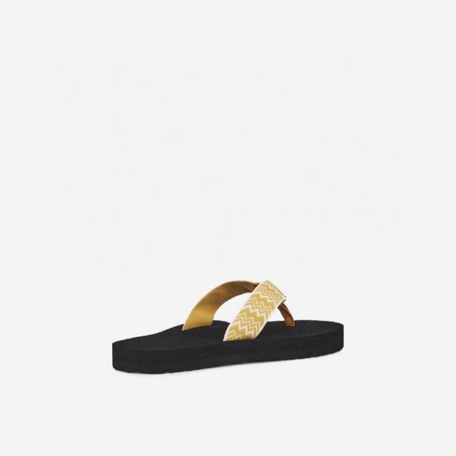 Orange Gold Teva Mush II Women's Flip Flops | 3L26Q9K