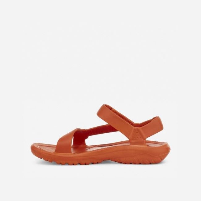 Orange Teva Hurricane Drift Men's Sandals | 4ZESZ8J