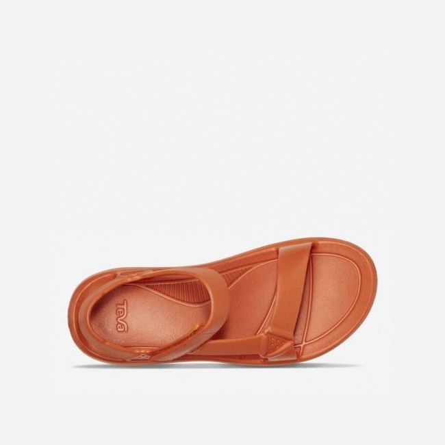 Orange Teva Hurricane Drift Men's Sandals | 4ZESZ8J