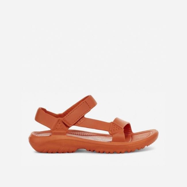 Orange Teva Hurricane Drift Men\'s Sandals | 4ZESZ8J