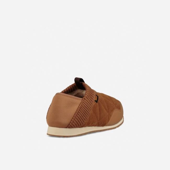 Pecan Teva Ember Moc Shearling Men's Slip Ons | IZE8F5B