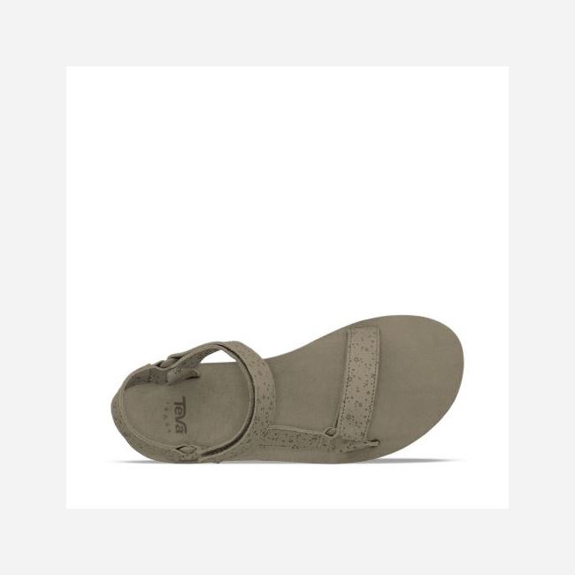 Plaza Taupe Teva Midform Universal Star Women's Flatforms | URHAHWZ