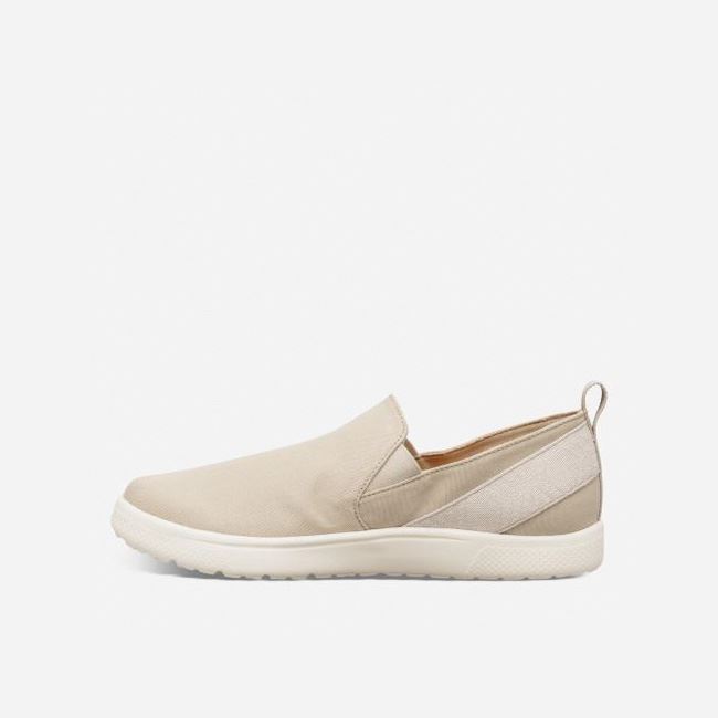 Plaza Taupe Teva Voya Slip On Men's Slip Ons | UZG12B6