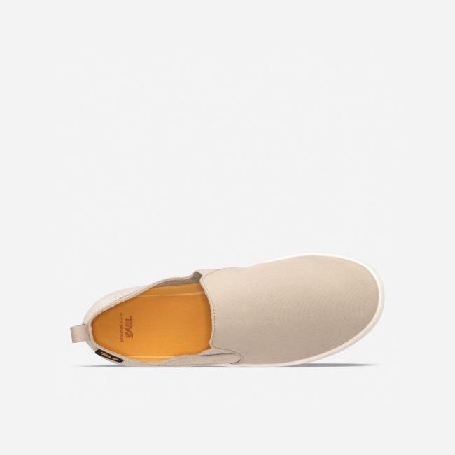 Plaza Taupe Teva Voya Slip On Men's Slip Ons | UZG12B6