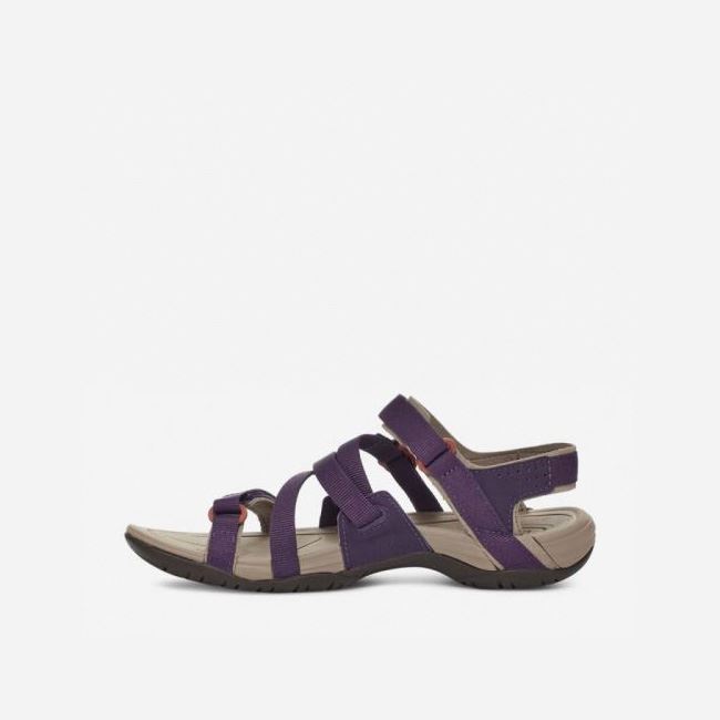 Purple Teva Ascona Sport WEB Women's Sandals | HK6SO3I