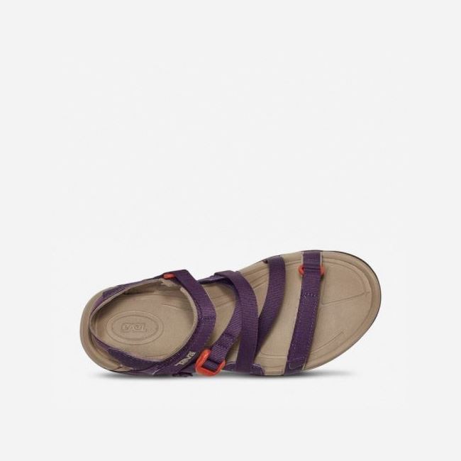 Purple Teva Ascona Sport WEB Women's Sandals | HK6SO3I