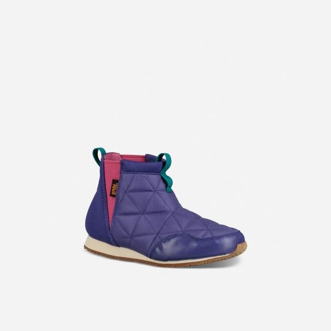 Purple Teva Ember Mid Kids' Boots | IKN0K7X