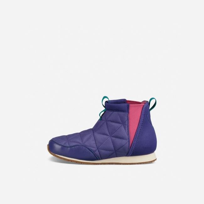 Purple Teva Ember Mid Kids' Boots | IKN0K7X