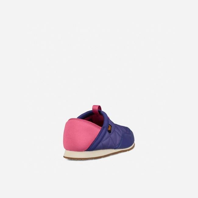 Purple Teva Ember Moc Kids' Slippers | UVWTS6L