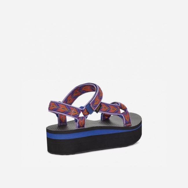 Purple Teva Flatform Universal Women's Sandals | YHE3Z88