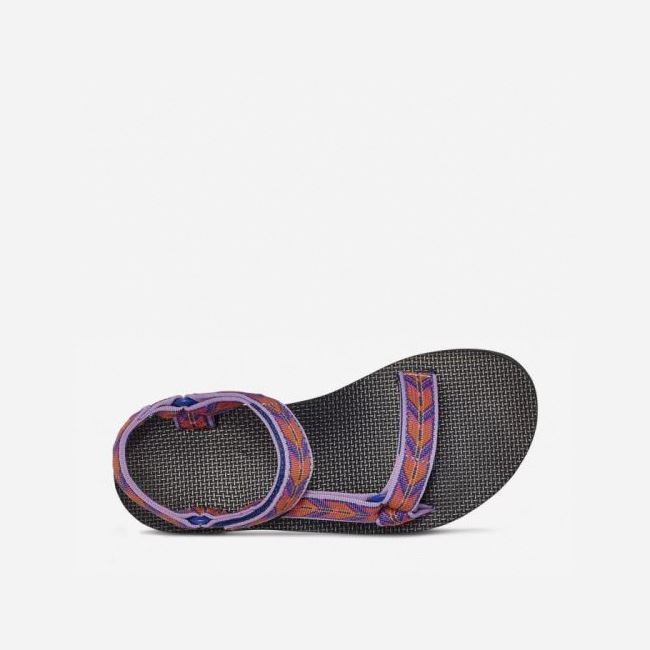 Purple Teva Flatform Universal Women's Sandals | YHE3Z88