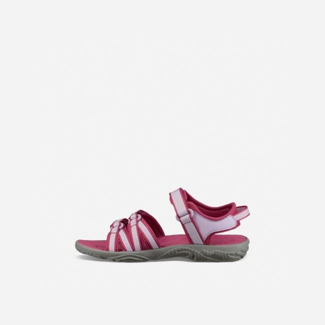 Purple Teva Tirra Kids' Sandals | 02K4YMD