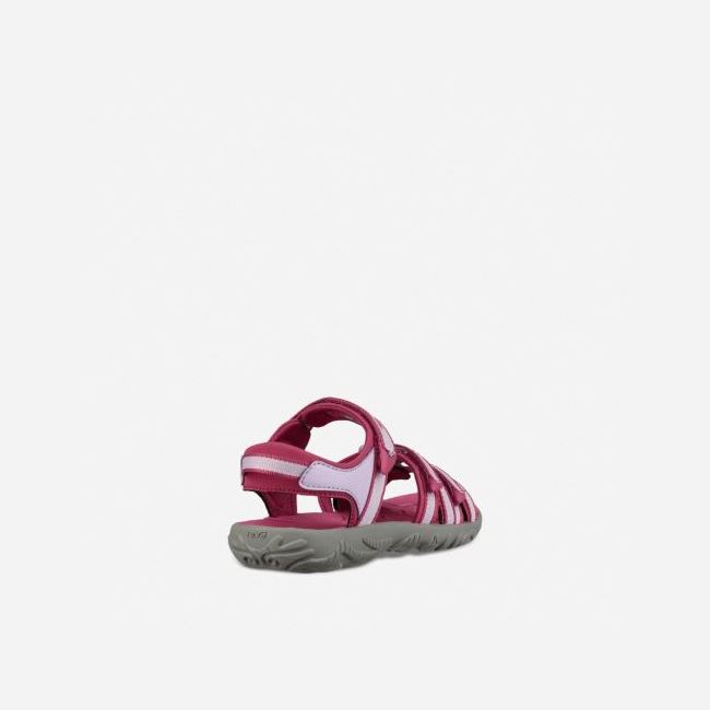 Purple Teva Tirra Kids' Sandals | 02K4YMD