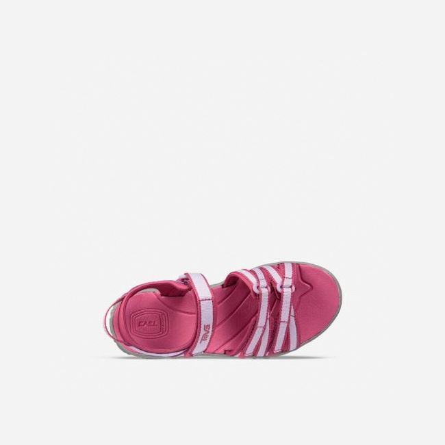 Purple Teva Tirra Kids' Sandals | 02K4YMD