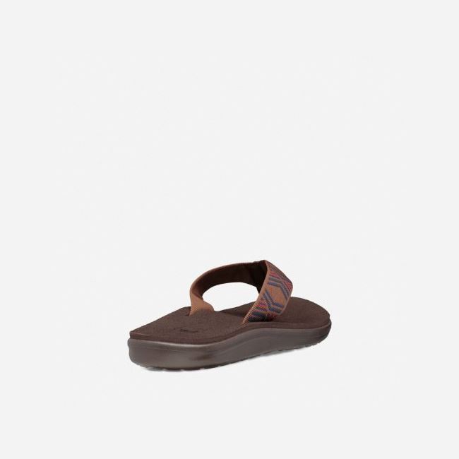 Quito Bison Teva Voya Flip Men's Sandals | XRZLMXU