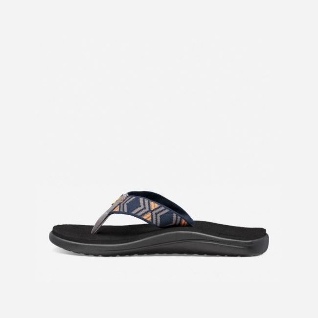 Quito Dark Denim Teva Voya Flip Men's Flip Flops | Z04LTAI