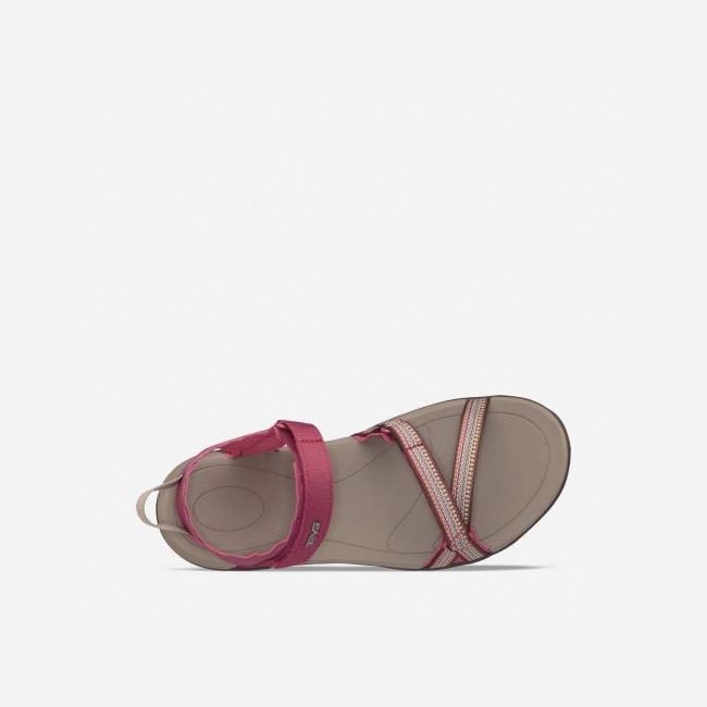 Red Purple Teva Verra Women's Sandals | 1SZ0TVB