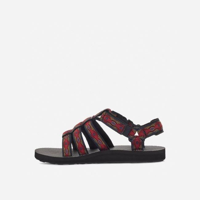 Red Teva Original Dorado Women's Sandals | UFANDHQ