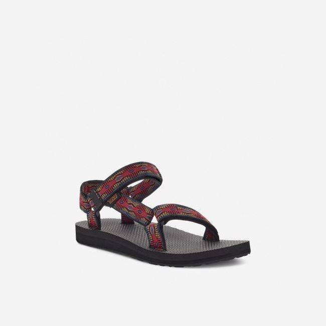 Red Teva Original Universal Women's Sandals | LA1EQG4