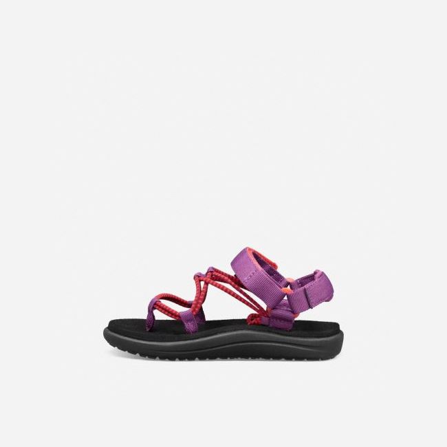 Red Teva Voya Infinity Kids' Sandals | NP2G8ME