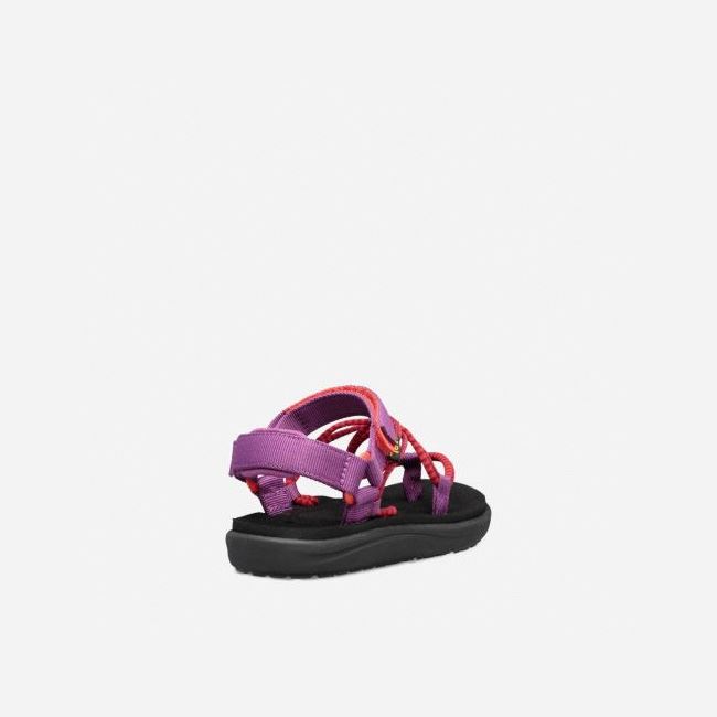 Red Teva Voya Infinity Kids' Sandals | NP2G8ME