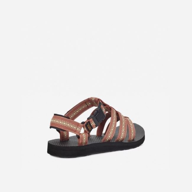 Revel Aragon Teva Original Dorado Women's Sandals | TK0NY0Z