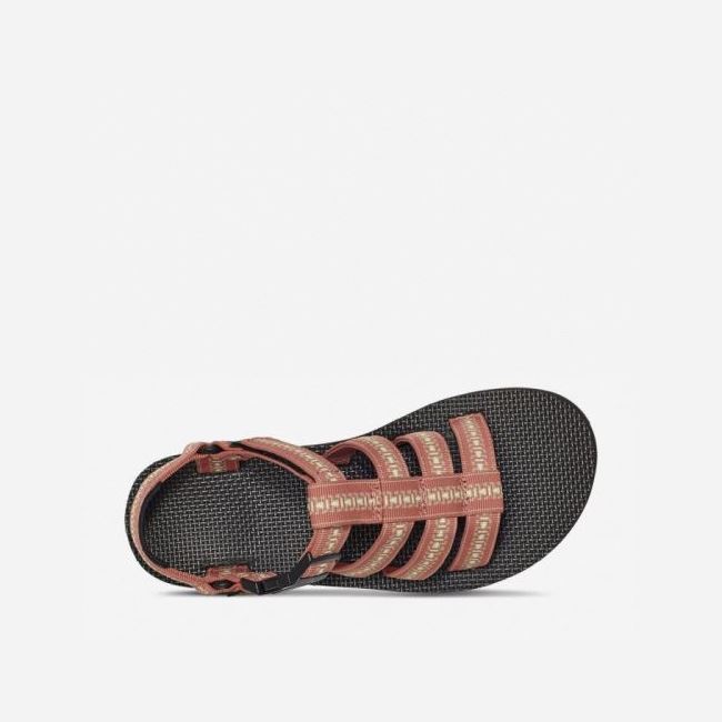 Revel Aragon Teva Original Dorado Women's Sandals | TK0NY0Z