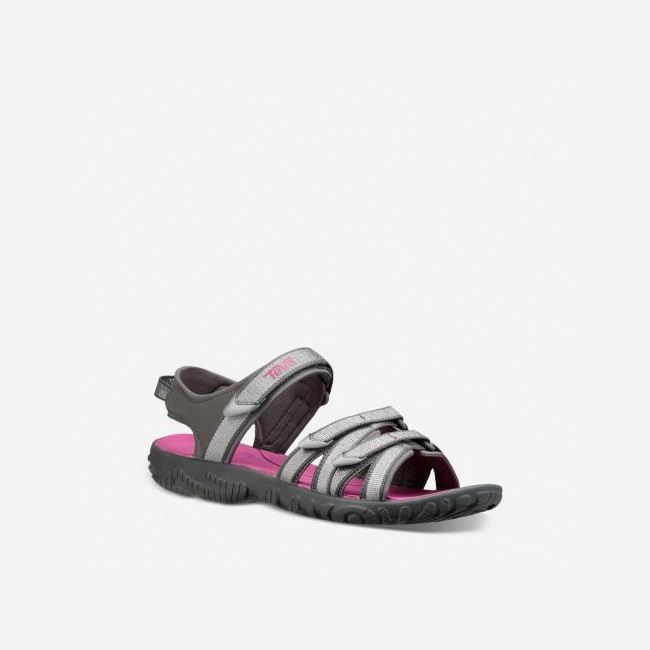 Silver Teva Tirra Kids' Sandals | EKSIGDD