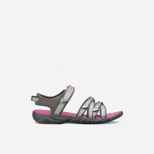 Silver Teva Tirra Kids\' Sandals | EKSIGDD