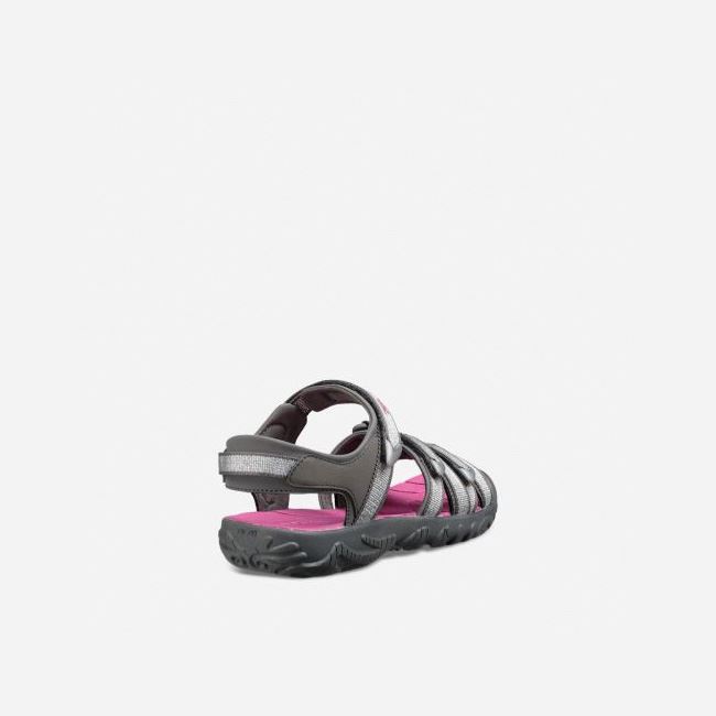 Silver Teva Tirra Kids' Slip Ons | DIOBFXC