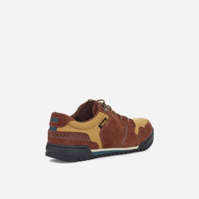 Tortoise Shell / Medallion Teva Highside '84 Men's Lace Ups | X7PHTDE