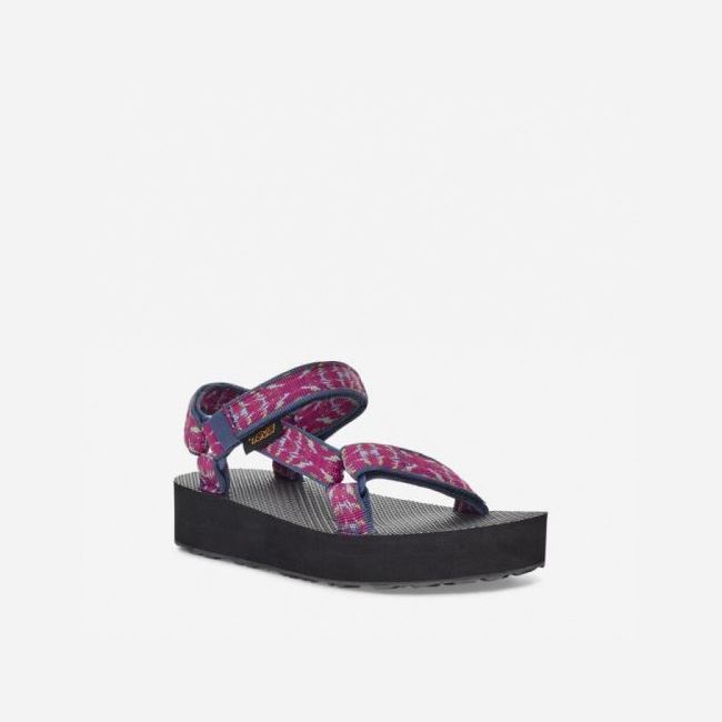 Triton Raspberry Sorbet Teva Midform Universal Kids' Sandals | AHI69UQ