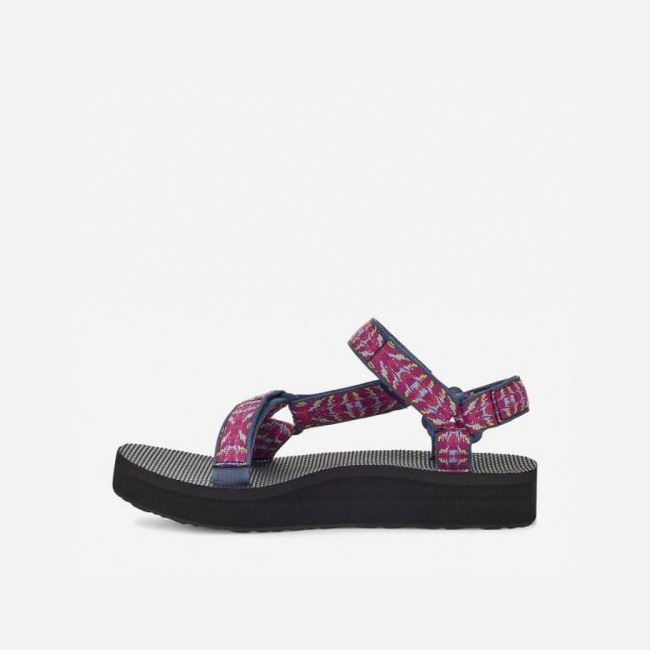 Triton Raspberry Sorbet Teva Midform Universal Women's Sandals | C5805UQ