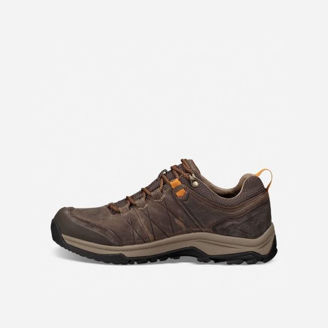 Walnut Teva Arrowood Riva WP Men's Lace Ups | MCRDZ9R