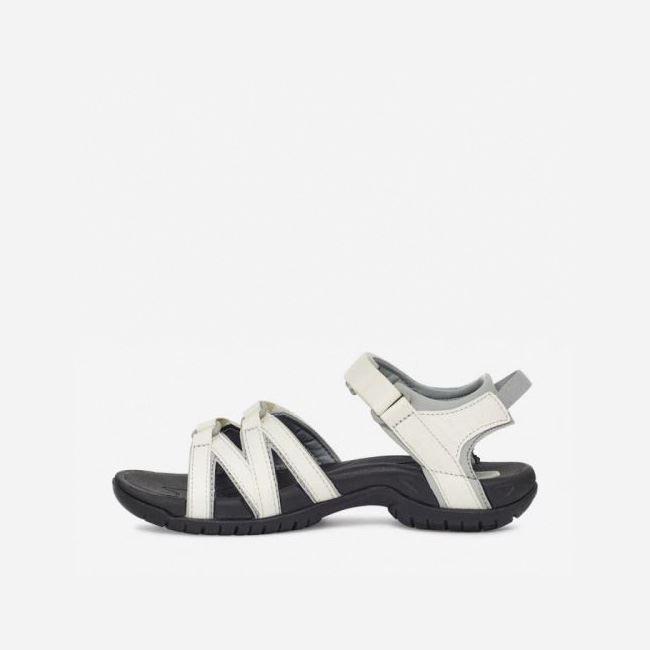 White / Black Teva Tirra Women's Sandals | LV5WL6E