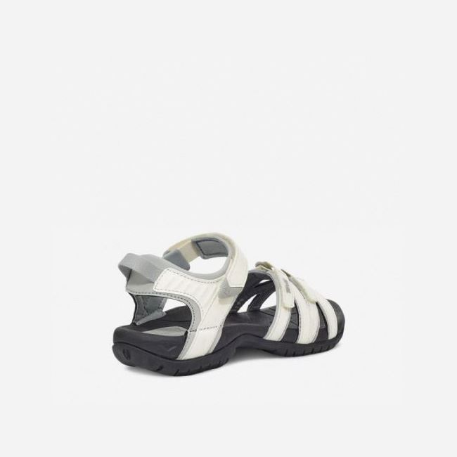 White / Black Teva Tirra Women's Sandals | LV5WL6E