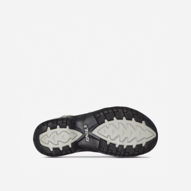 White / Black Teva Tirra Women's Sandals | LV5WL6E