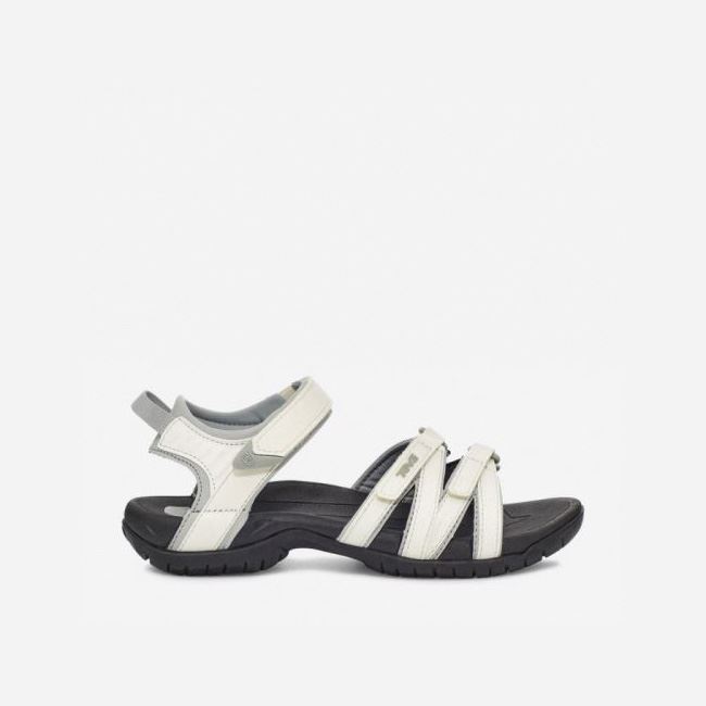 White / Black Teva Tirra Women\'s Sandals | LV5WL6E