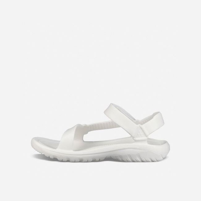 White Teva Hurricane Drift Men's Sandals | E5Q4UQL