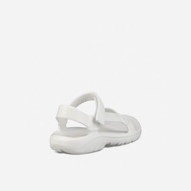 White Teva Hurricane Drift Men's Sandals | E5Q4UQL