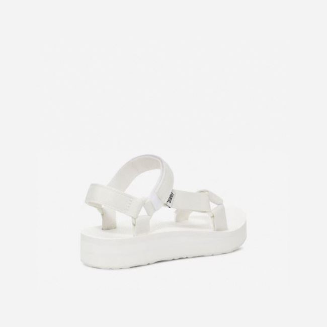 White Teva Midform Universal Women's Sandals | JPV7SLD