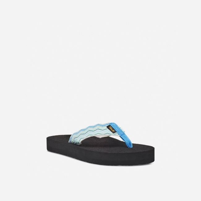 White Teva Original Mush Women's Flip Flops | PRGJIZK