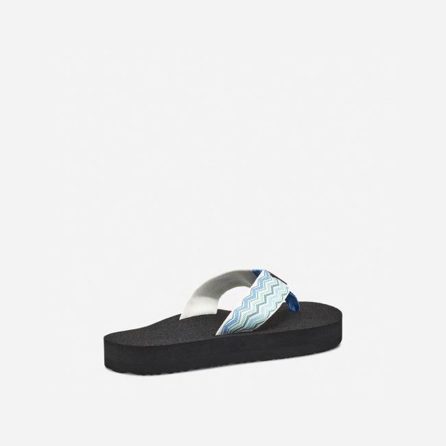 White Teva Original Mush Women's Flip Flops | PRGJIZK