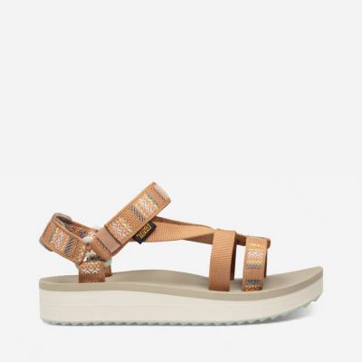 Aviles Chipmunk Teva Midform Arivaca Women's Sandals | 1BXOO3D