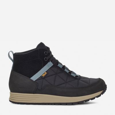 Black / Grey Teva Ember Commute Waterproof Women's Shoes | XCM033R