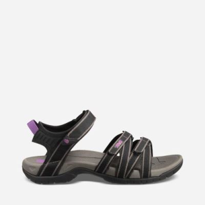 Black / Grey Teva Tirra Women's Sandals | 3ZJZL4D