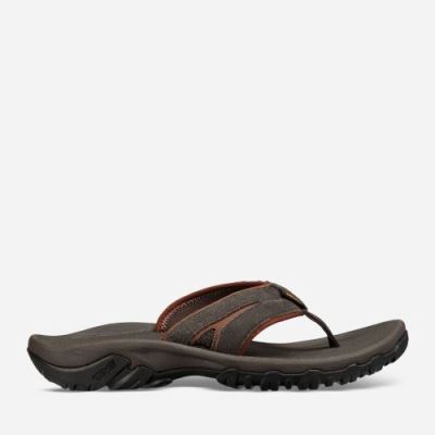 Black Olive Teva Katavi 2 Thong Men's Sandals | 5LA546P