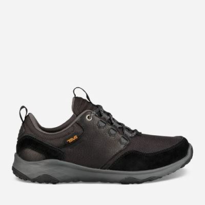 Black Teva Arrowood Venture WP Men's Lace Ups | T23AD3K